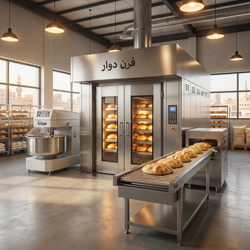 معدات مخابز وافران - تجهيز مخابز احترافية في مصر